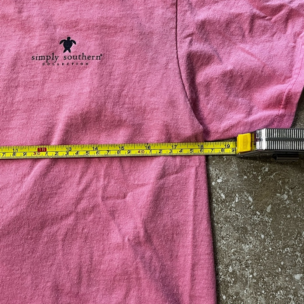 Simply Southern Pink Short Sleeve Tee - Picture 5 of 6